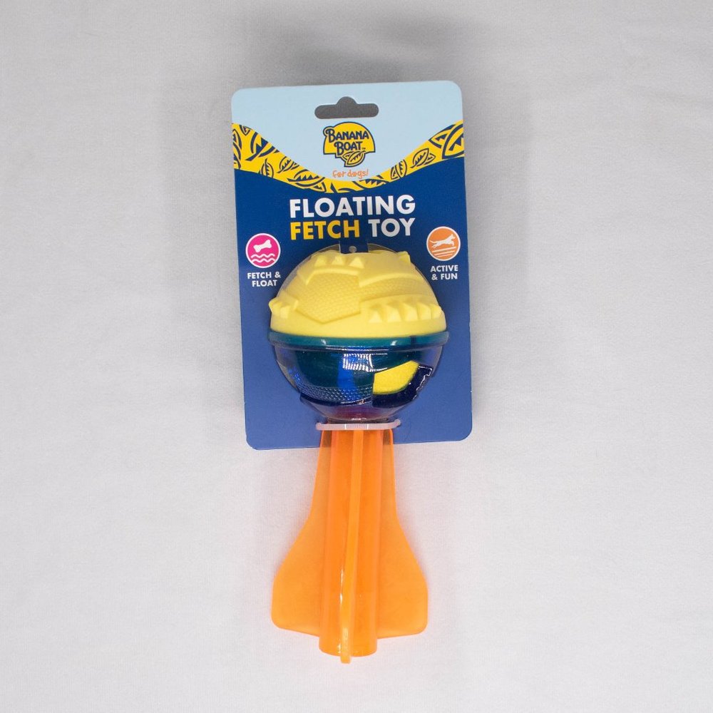 Banana Boat for Dogs Floating Fetch Chew Toy Active Fun High Quality Rocket NEW‎